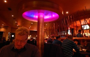 Interior view of Mt. Fuji.