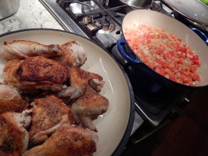 browned.chicken.sauteeing.vegs